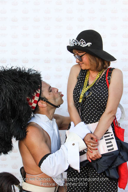 62 - Yes we Cannes - Festival de Cannes 2015 - Crazy Horse Guard - (c) Benjamin Dubuis 2015